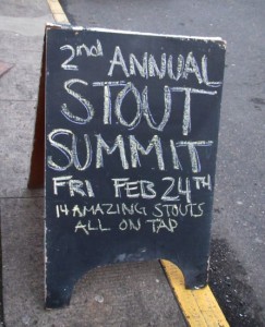 Roscoe's 2nd Annual Stout Summit 罗斯科第二届年度斯托特峰会