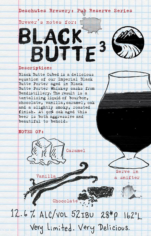 Deschutes Brewery Black Butte³情况说明书