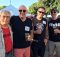 Fred Bowman,Doug Rehberg,Abram Goldman-Armstrong和Bolt部长在2018年俄勒冈州酿酒厂节日开始之前的俄勒冈啤酒厂公会啤酒啤酒店晚宴。(Foystonfoto)