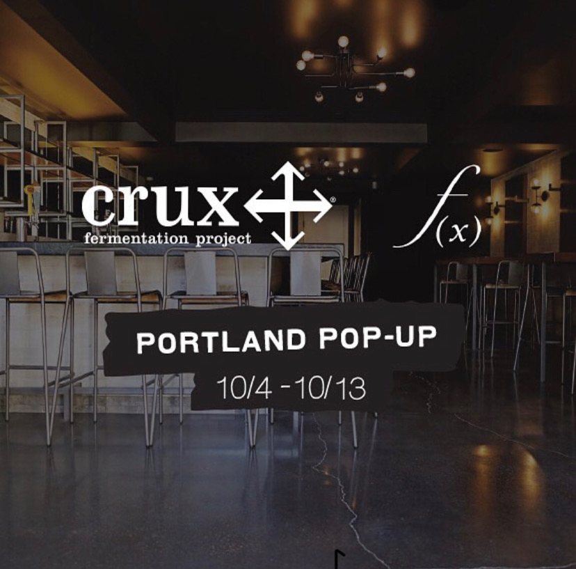 Crux发酵项目波特兰在功能上弹出