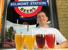 贝尔蒙特车站的啤酒节对于那些喜欢喝酸的、口皱的啤酒的人来说总是一个有趣的时刻！（安杰洛·德伊索摄）