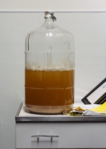 在Sante Adairius的瓶子