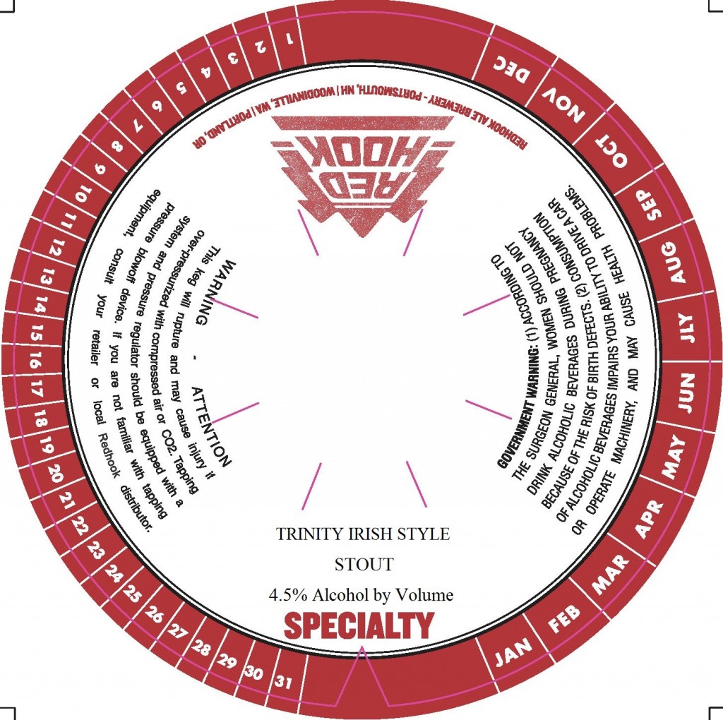 红钩Trinity爱尔兰烈性黑啤酒