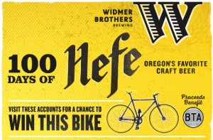 Widmer 100天Hefe自行车赠品