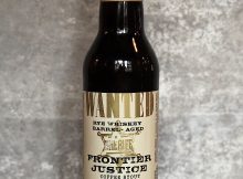 黑麦威士忌桶的形象-陈年边境司法咖啡Stout的礼貌的三溪酿造