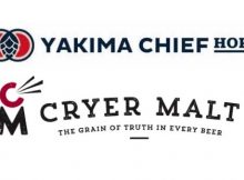 Yakima首席啤酒花和Cryer麦芽