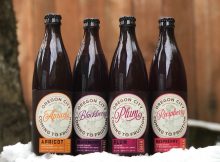 来到成果啤酒系列的形象由俄勒冈城市酿造礼貌