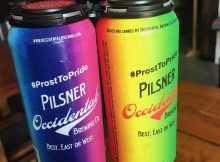 限量版Pride Pilsner Cans的图像礼貌地酿造
