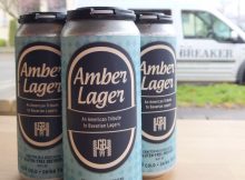 琥珀色啤酒的图像由接地断路器提供