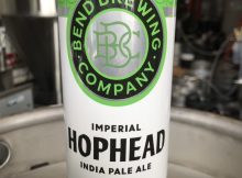 霍普海德帝国IPA的图片由Bend Brewing Co.提供。