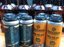 啤酒花和新鲜啤酒花Zoigl Kolsch的图像由Zoiglhaus Brewing提供