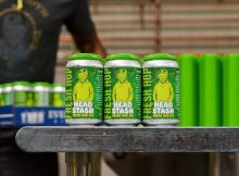 6包12盎司的Head Stash新鲜啤酒花IPA。(图片由Everybody’s Brewing提供)