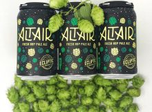 牛郎星新鲜啤酒花淡色麦酒的形象提供黄道酿造