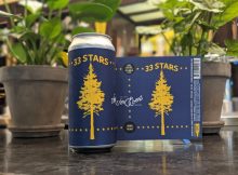 33颗星星的图片，由Von Ebert Brewing提供