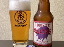 2020年版的LAGUNITAS SUCKS现在有6包，12oz瓶。