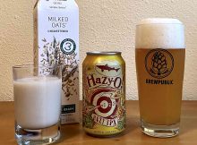 Dogfish Head Craft Brewery最近发布了Hazy O!朦胧的淡啤酒，用燕麦牛奶酿造。这使得朦胧IPA比市场上的许多其他IPA更平易近人。