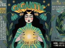 巨大的酿造繁荣星朦胧IPA