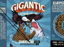 巨大的酿造捕获23 IPA 2021标签