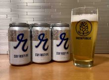 Stay Frosty IPA，一款新的冷IPA，是鲁本啤酒公司最新的季节性产品。